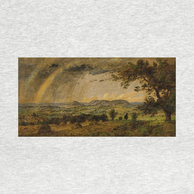 A Passing Shower over Mts. Adam and Eve by Jasper Francis Cropsey by Classic Art Stall